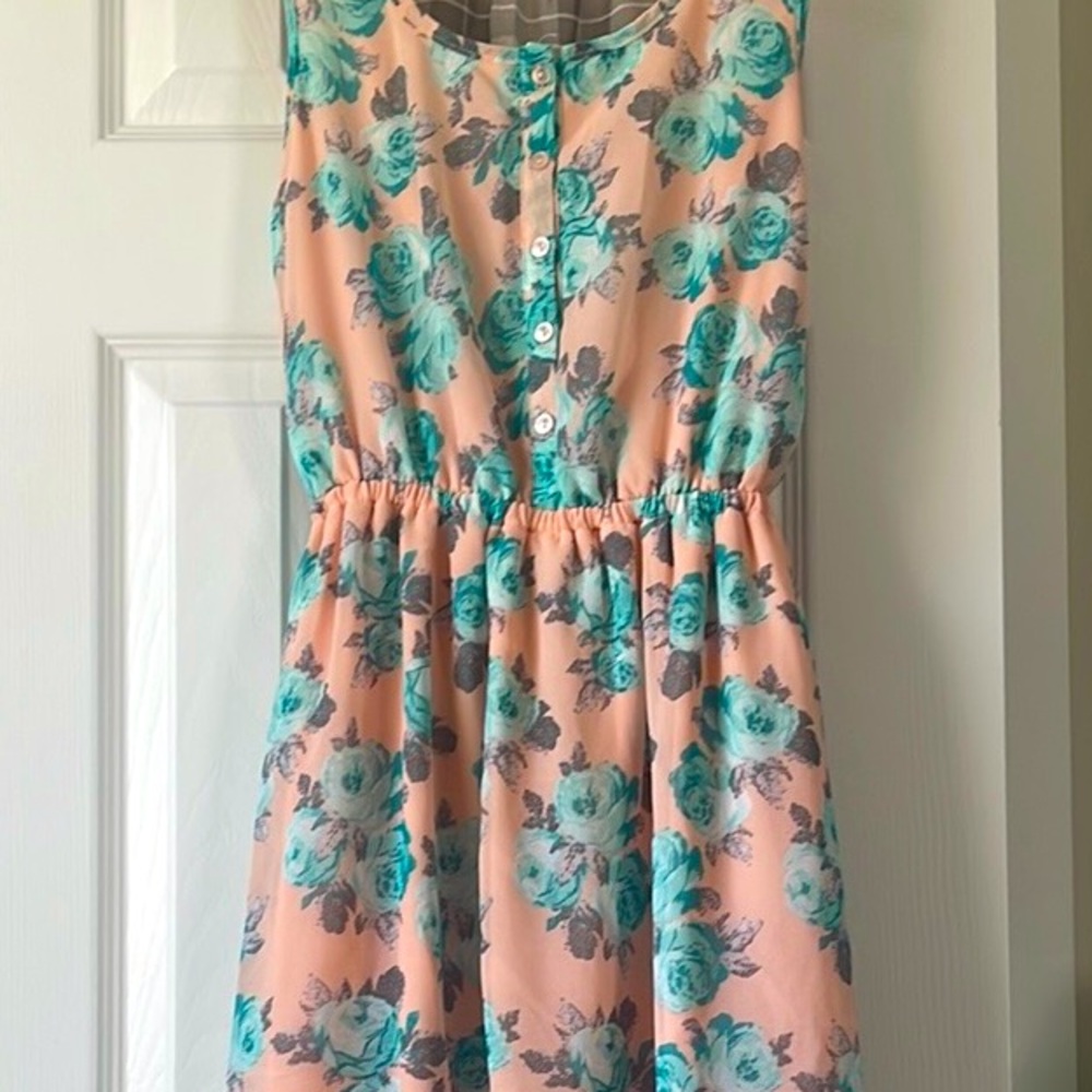 Floral Sleeveless Dress